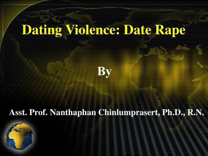 dating violence date rape