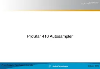 ProStar 410 Autosampler