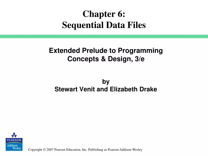 extended prelude to programming concepts design 3 e by stewart venit and elizabeth drake