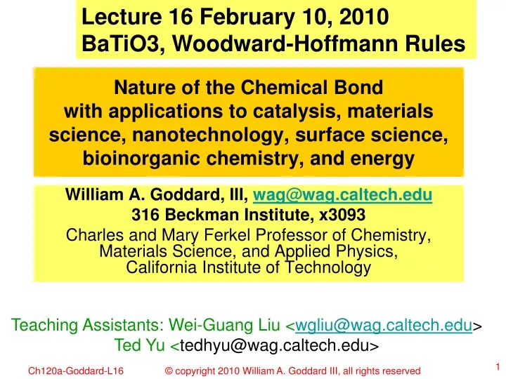 lecture 16 february 10 2010 batio3 woodward