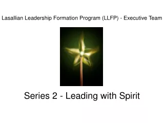 Series 2 - Leading with Spirit