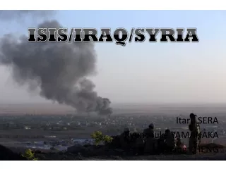 ISIS/IRAQ/SYRIA