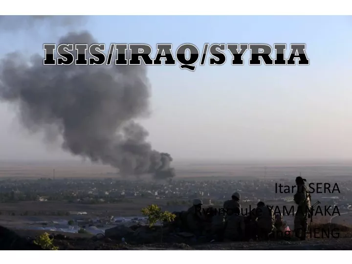 isis iraq syria
