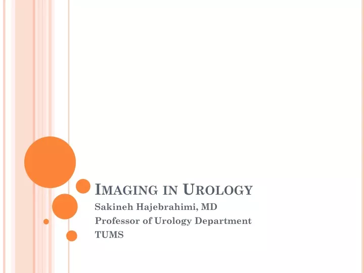 imaging in urology