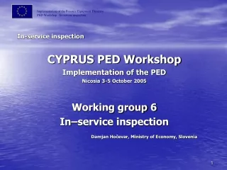 In-service inspection