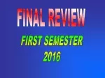 FINAL REVIEW - slide 1