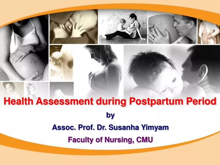 health assessment during postpartum period