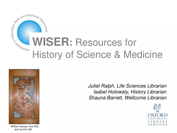 wiser resources for history of science medicine