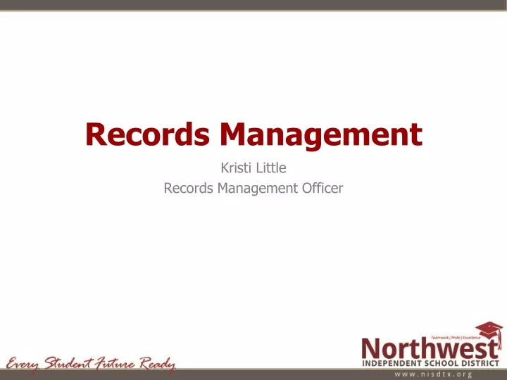 records management