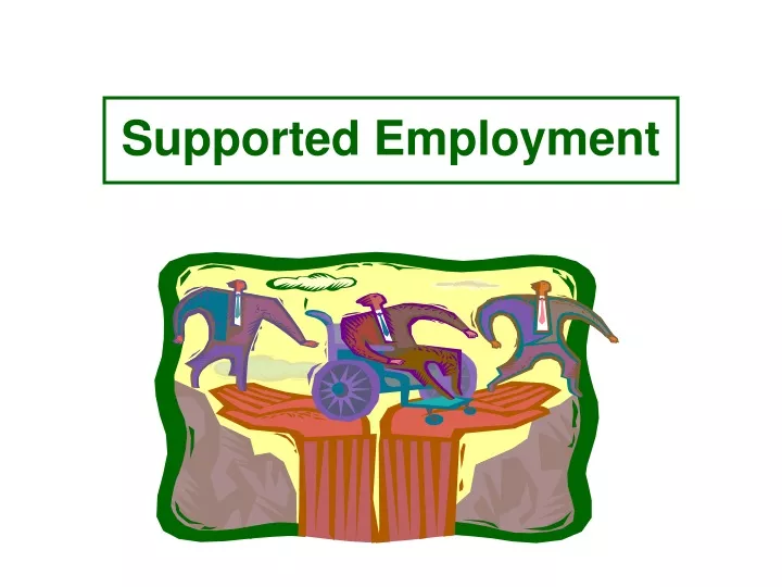 supported employment