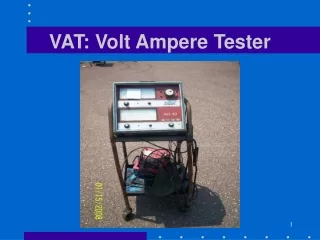 VAT: Volt Ampere Tester