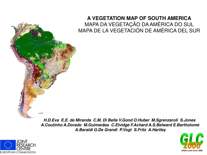 a vegetation map of south america mapa da vegeta