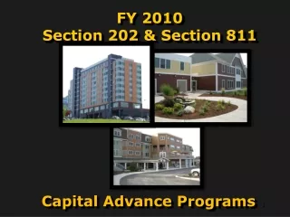 FY 2010 Section 202 &amp; Section 811