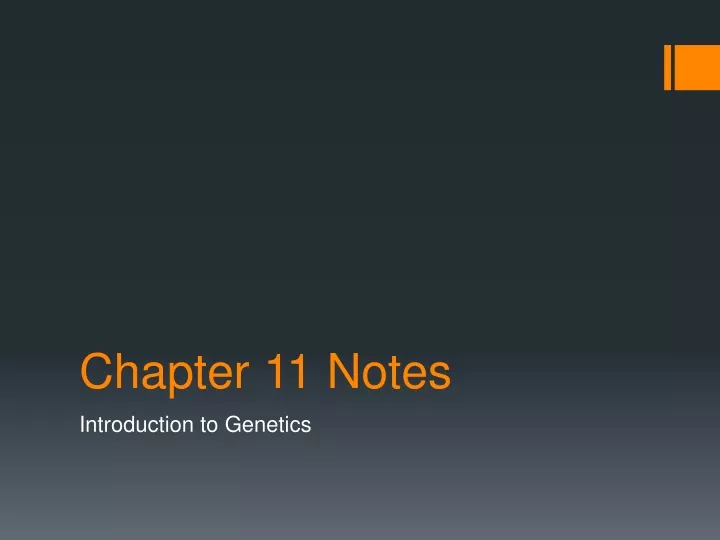 chapter 11 notes