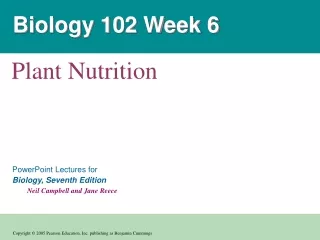 Biology 102 Week 6