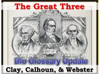 The Great Three