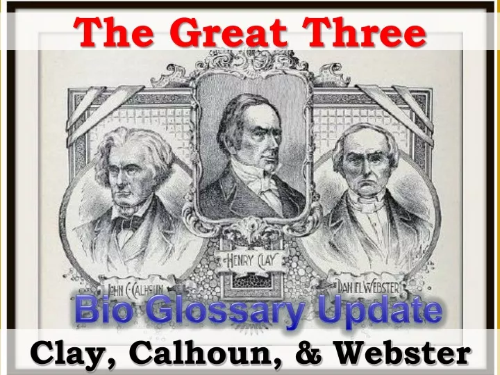 the great three