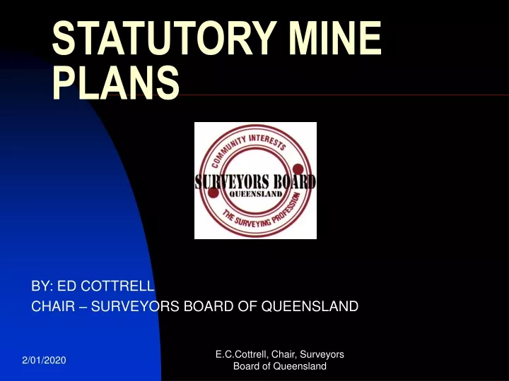 statutory mine plans