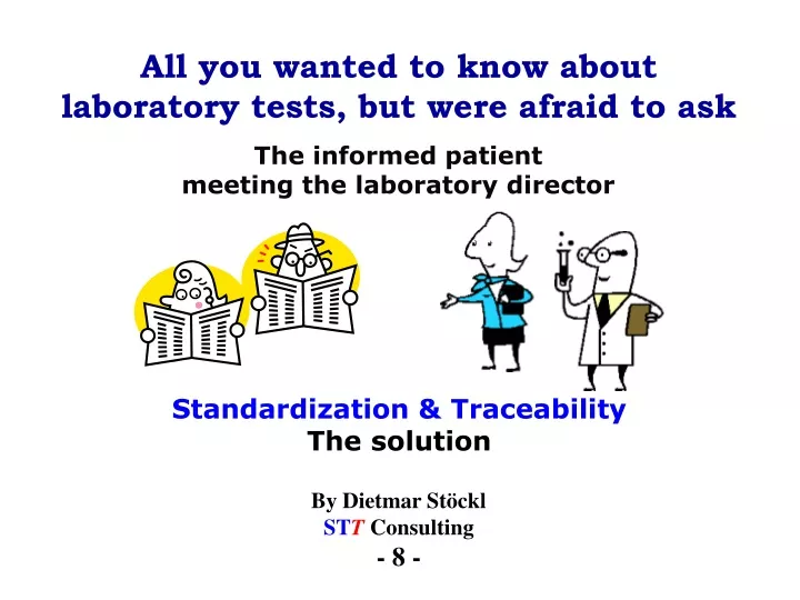 all you wanted to know about laboratory tests