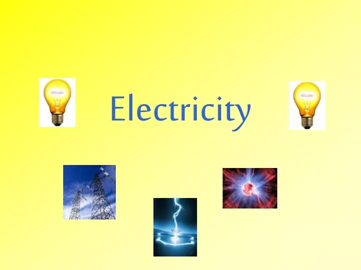 electricity