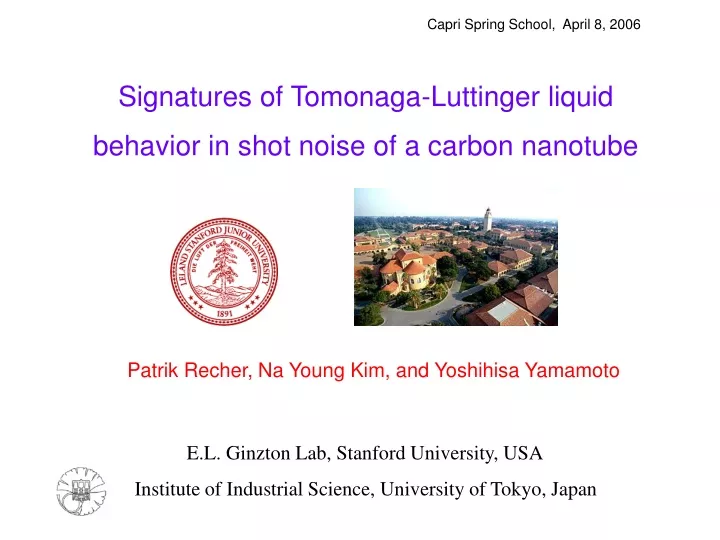 signatures of tomonaga luttinger liquid behavior in shot noise of a carbon nanotube
