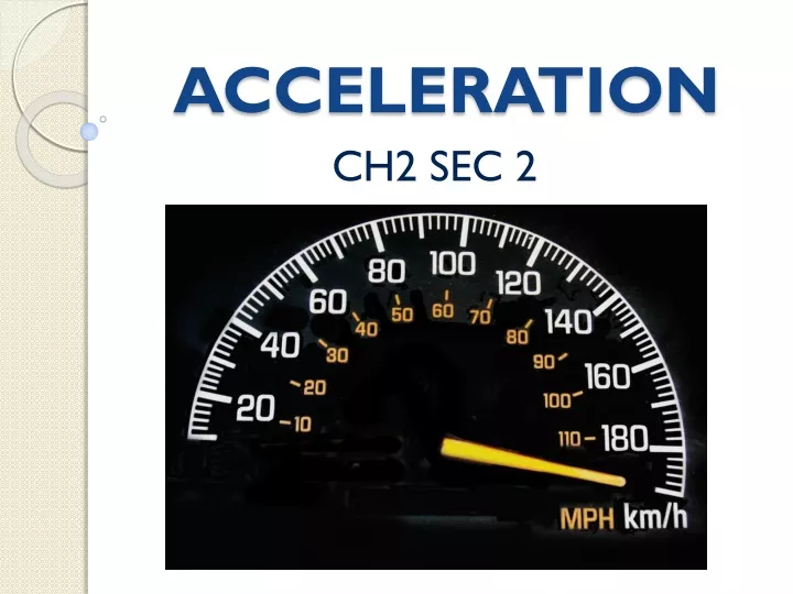 acceleration