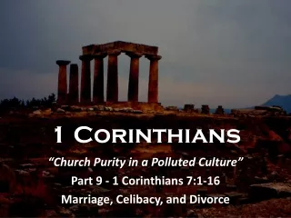 1 Corinthians