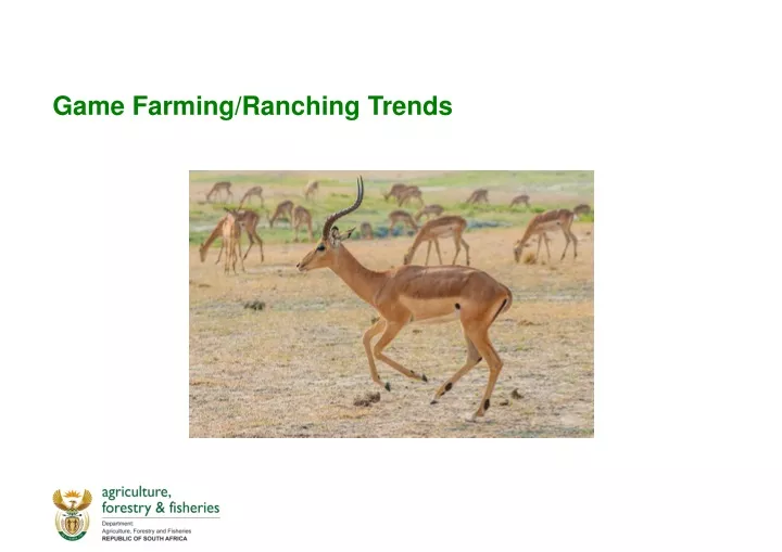 game farming ranching trends