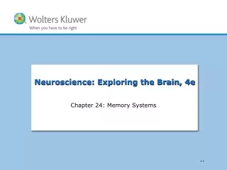 Chapter 24: Memory Systems