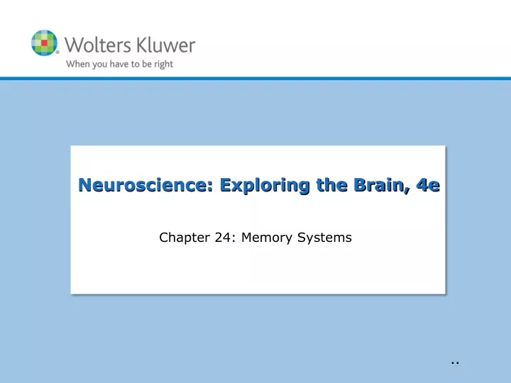 chapter 24 memory systems