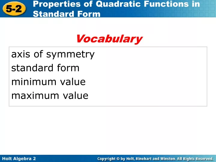 vocabulary