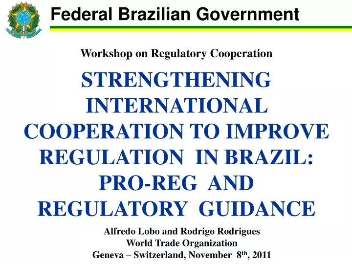 federal brazilian government