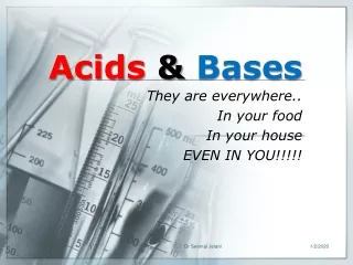 Acids &amp; Bases