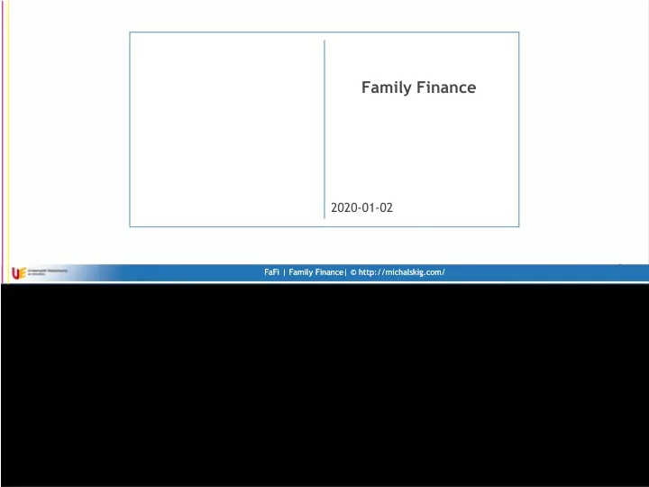 family finance