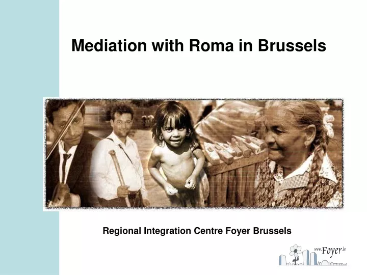 mediation with roma in brussels