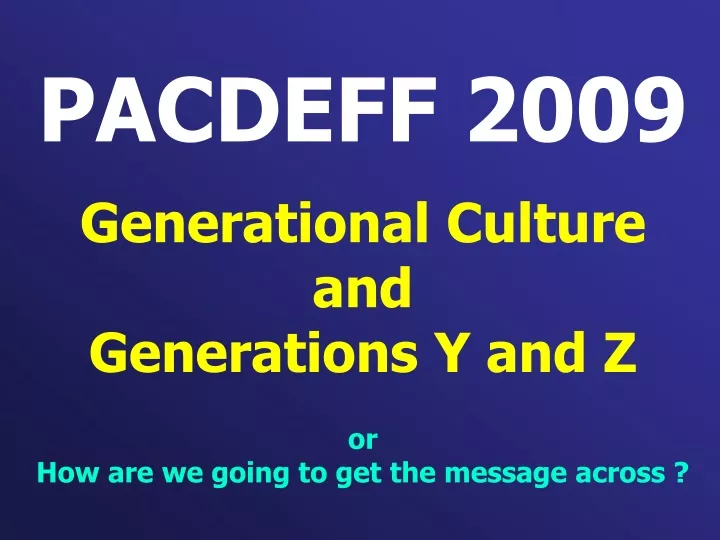 pacdeff 2009