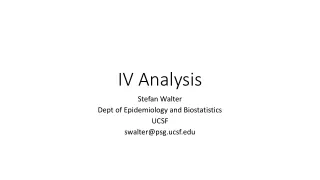 IV Analysis