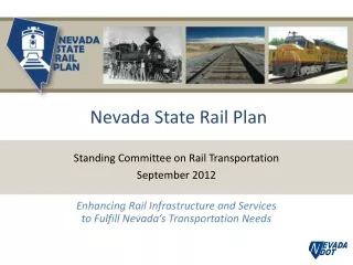 Nevada State Rail Plan