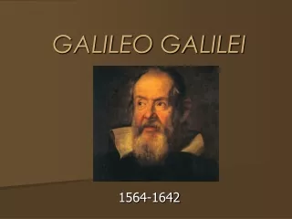 GALILEO GALILEI