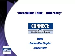 “Great Minds Think . . .Differently”