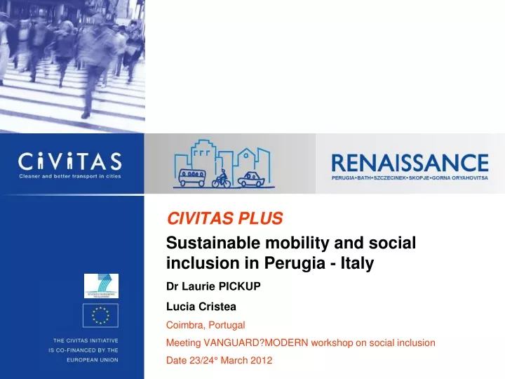 civitas plus sustainable mobility and social