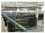 Commodity Data Center Design - slide 1