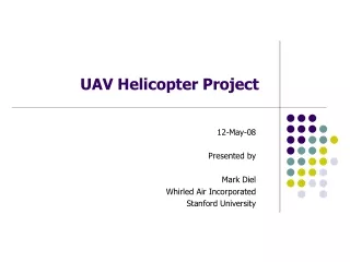 UAV Helicopter Project