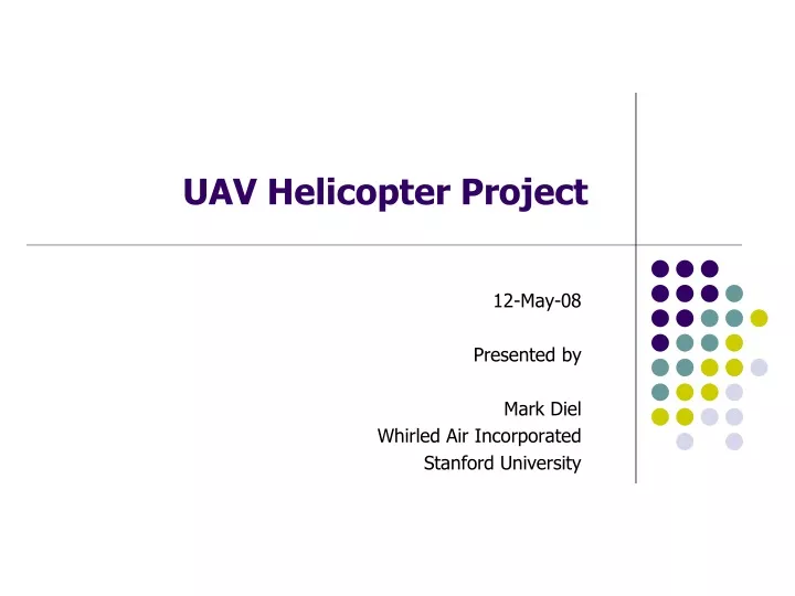 uav helicopter project
