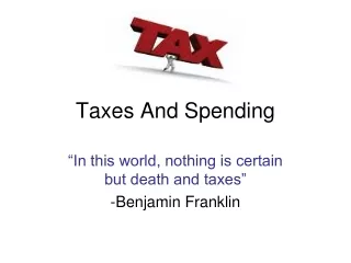 Taxes And Spending