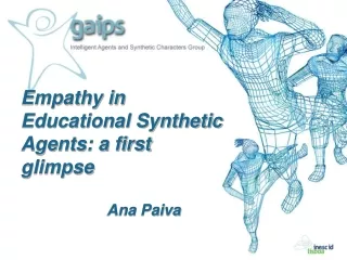 Empathy in Educational Synthetic Agents: a first glimpse
