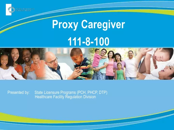 proxy caregiver 111 8 100