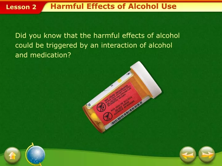 harmful effects of alcohol use