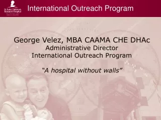 International Outreach Program