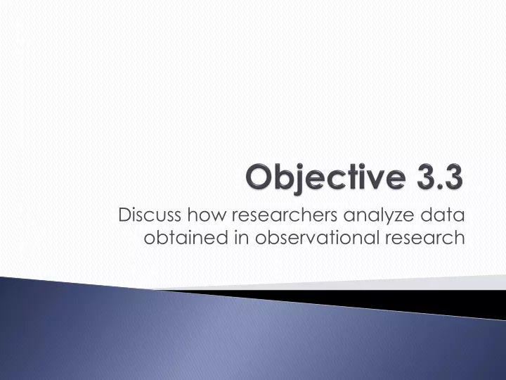 objective 3 3